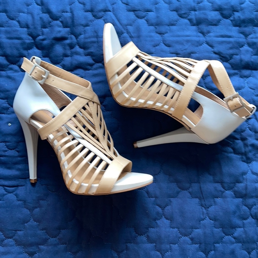 Calvin Klein strappy open-toe heels